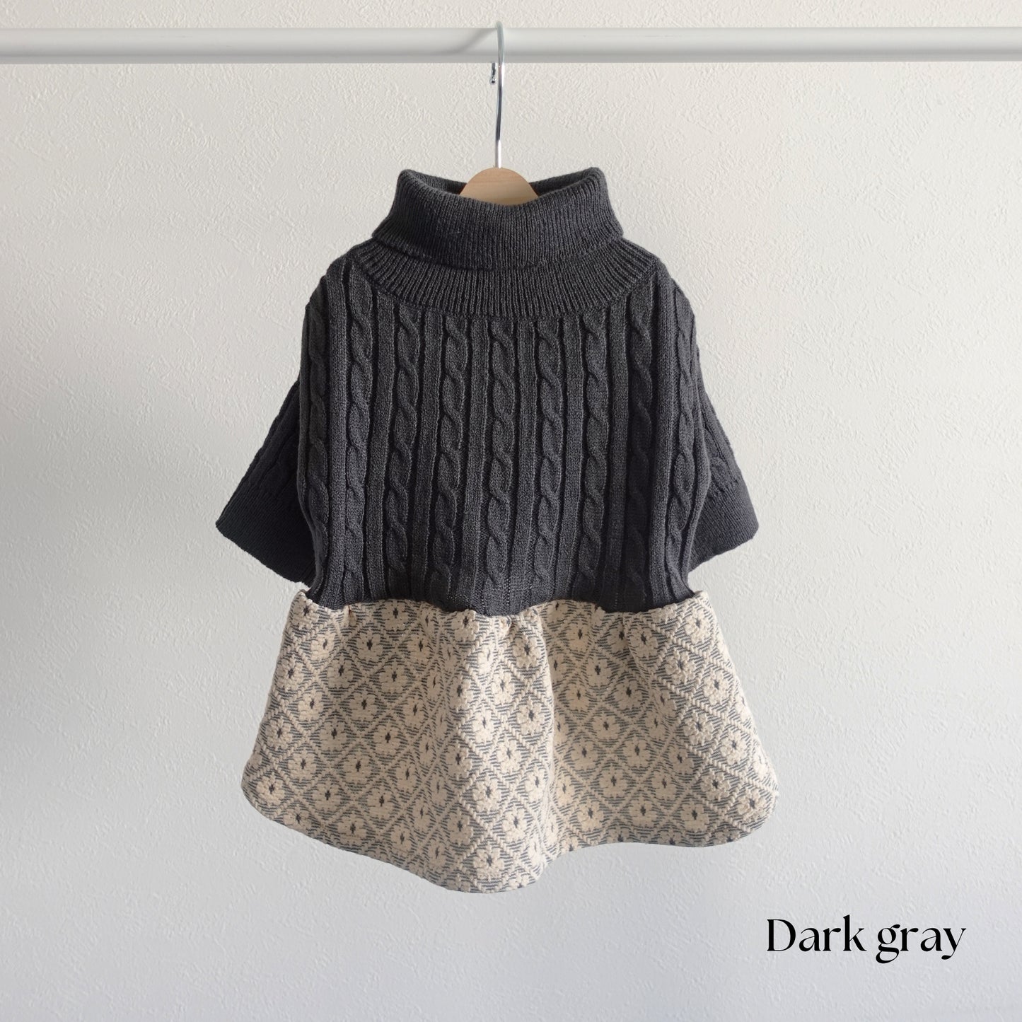 Flower Jacquard Dress