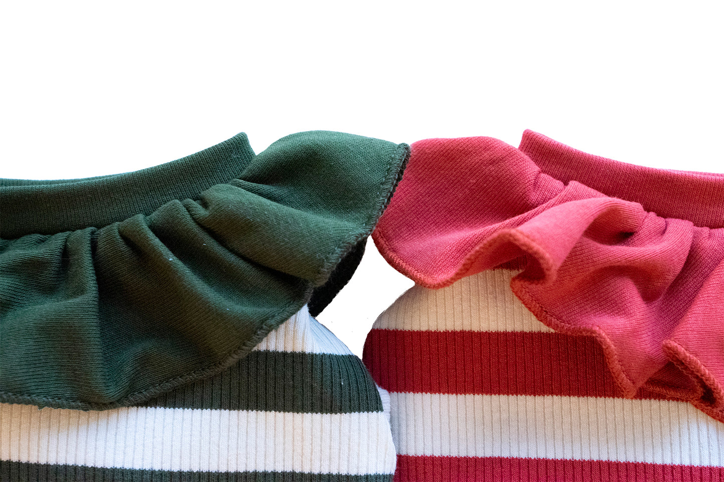 【35%OFF】Frill Tops - Green
