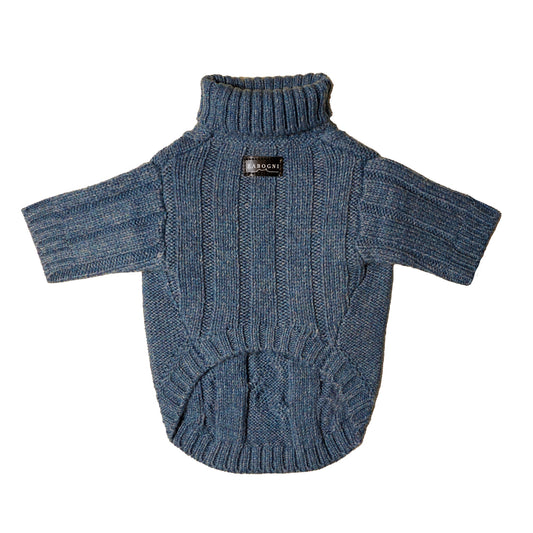 Cable Knit Sweater - Blue