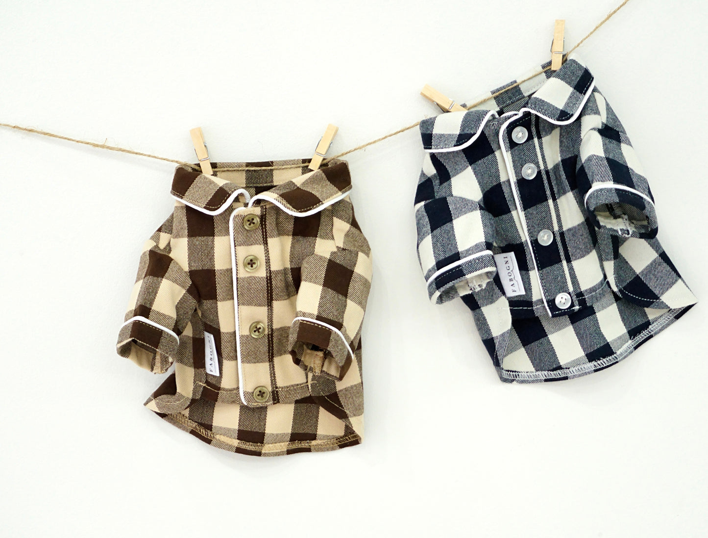 PAJAMA (check) - Brown