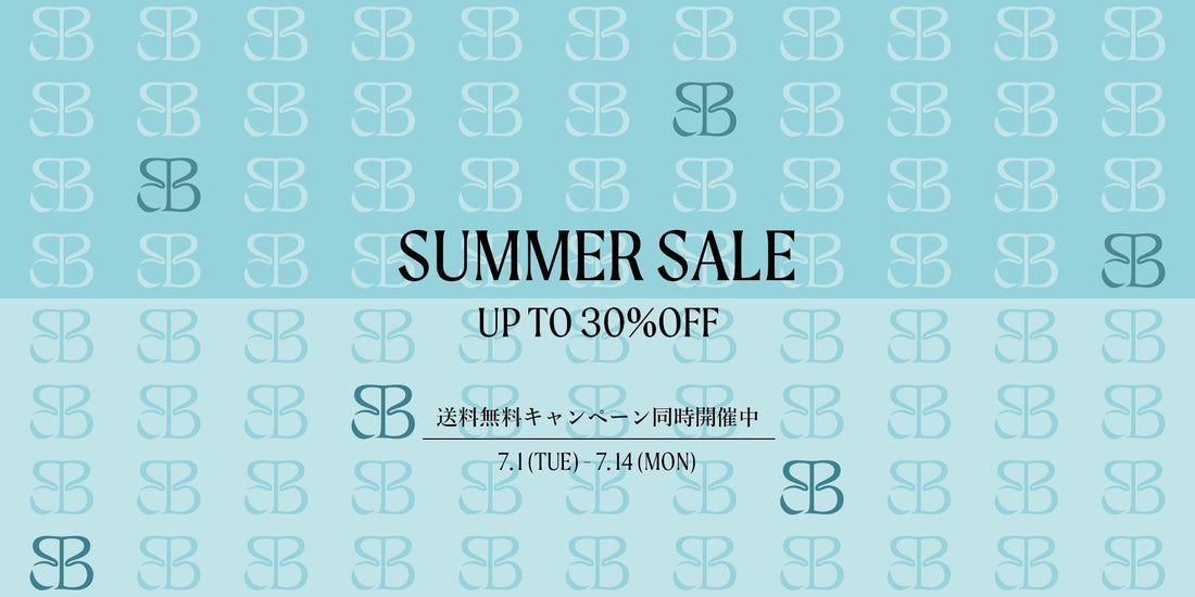 SUMMER SALE開催のお知らせ