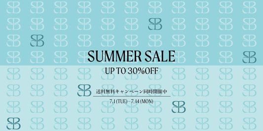 SUMMER SALE開催のお知らせ