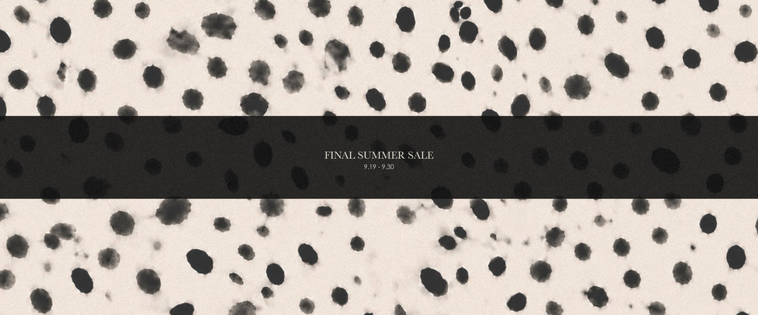 FINAL SUMMER SALE開催のお知らせ