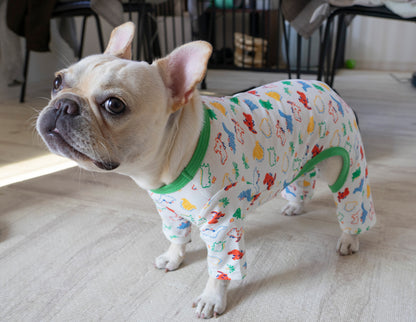 Cotton Rompers (dinosaur)