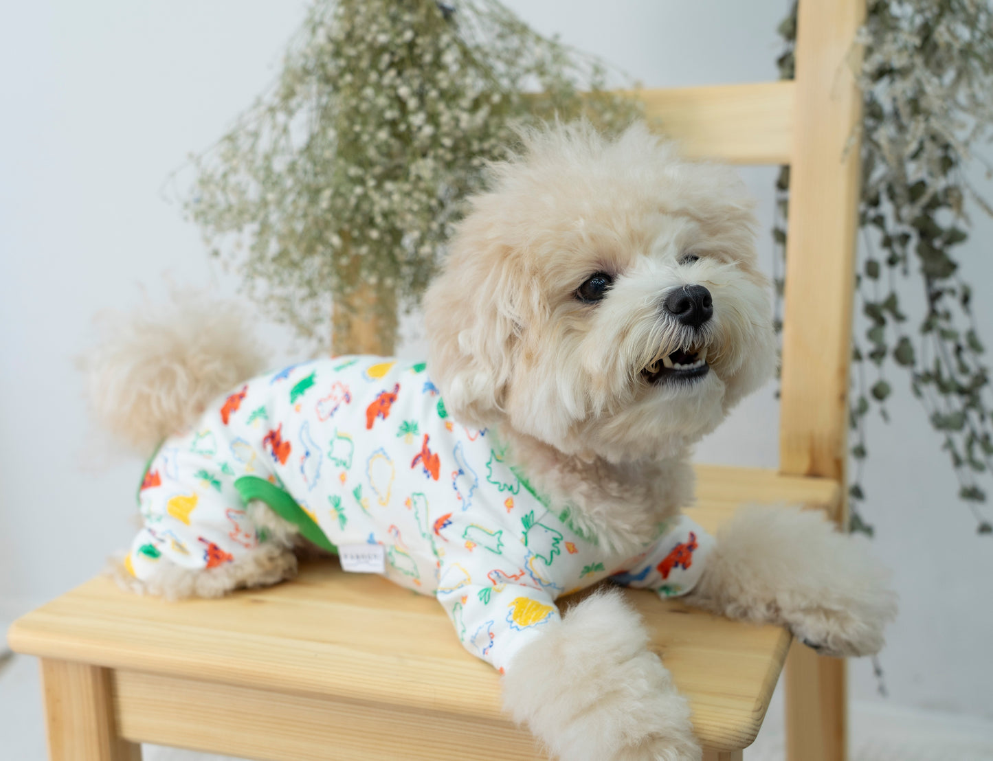 Cotton Rompers (dinosaur)