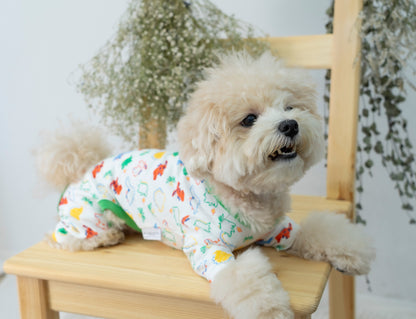 Cotton Rompers (dinosaur)