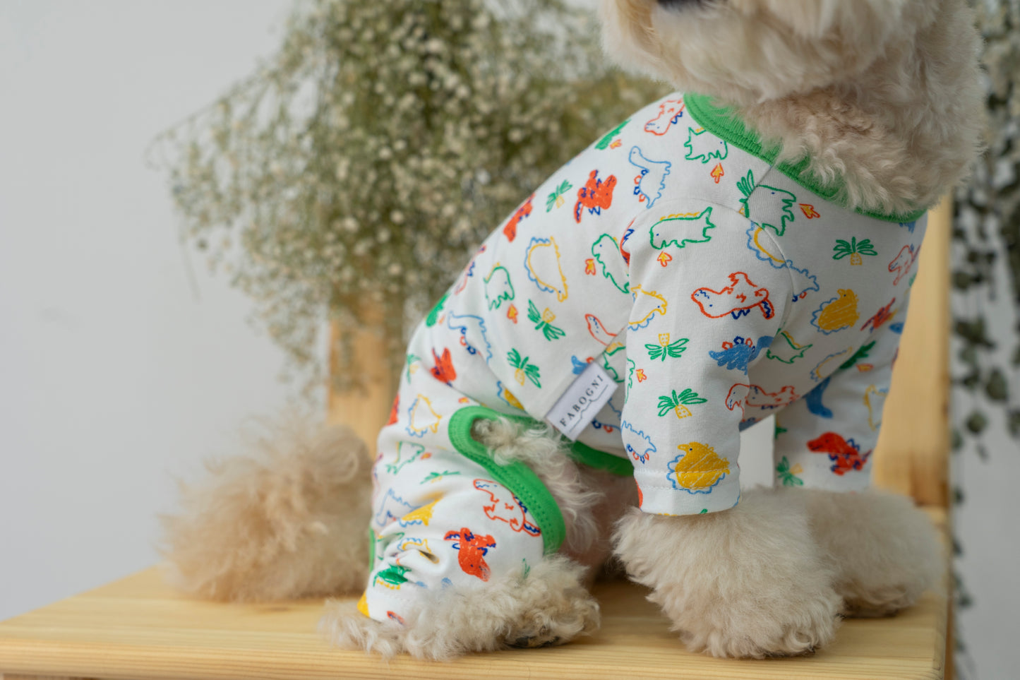 Cotton Rompers (dinosaur)