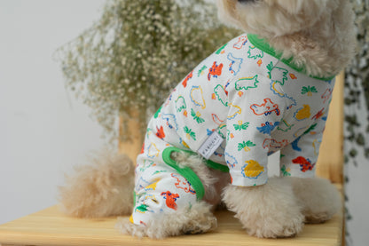 Cotton Rompers (dinosaur)