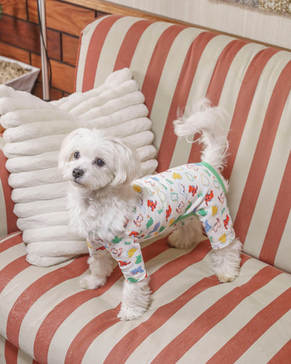 Cotton Rompers (dinosaur)