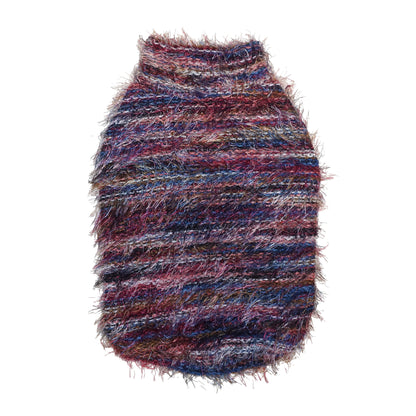 Shaggy Knit - Wine red