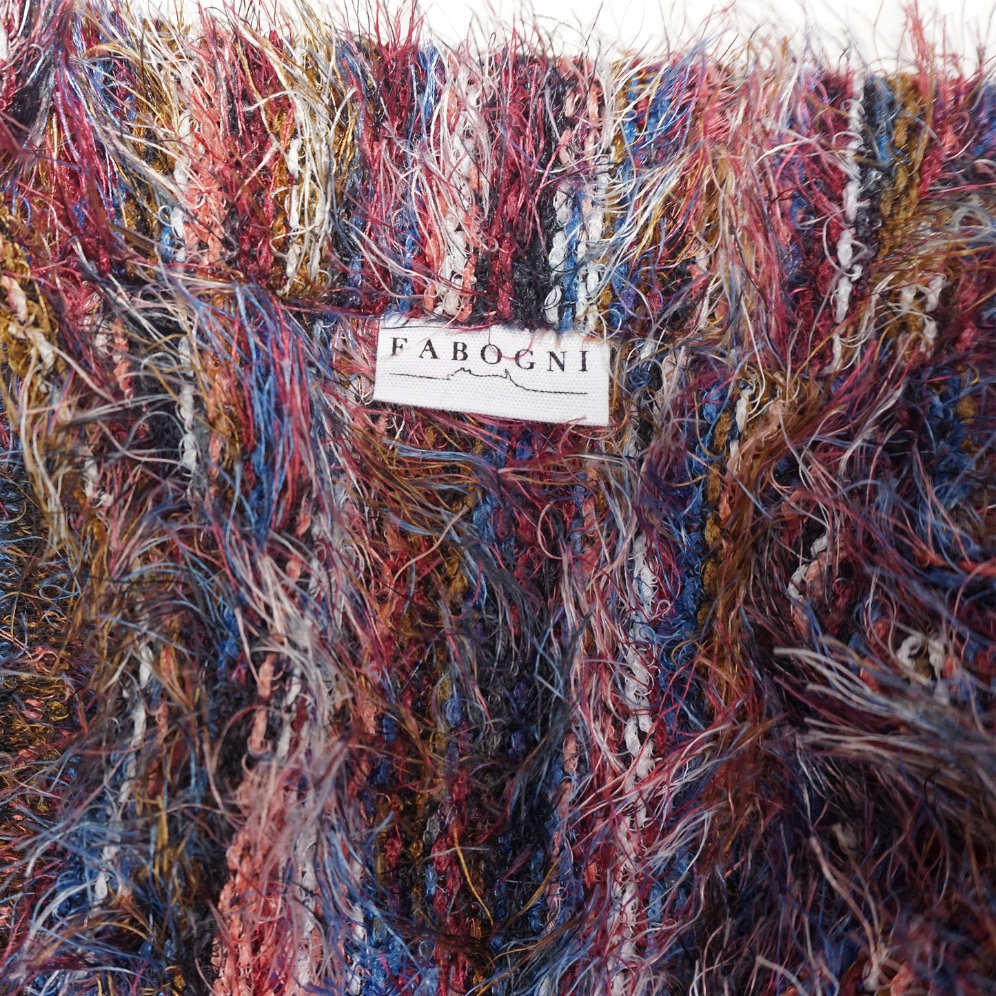 Shaggy Knit - Wine red